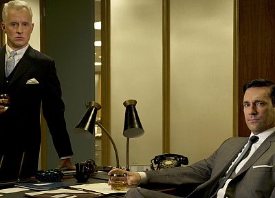 Mad Men, Jon Hamm, TV series - duplicate desktop wallpaper