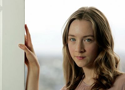 women, actress, Saoirse Ronan - duplicate desktop wallpaper