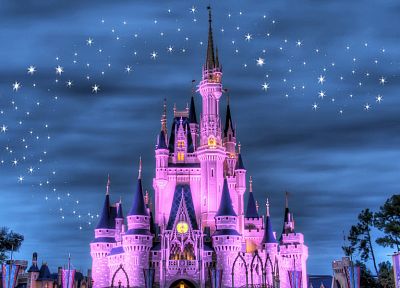 Disney Company, castles, magical - random desktop wallpaper