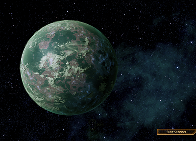 planets, Mass Effect 2 - desktop wallpaper