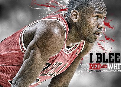 NBA, Michael Jordan, Chicago Bulls - duplicate desktop wallpaper