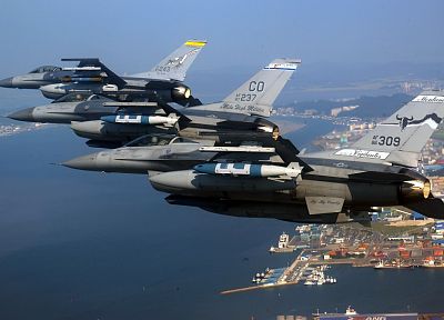 falcon, F-16 Fighting Falcon - duplicate desktop wallpaper