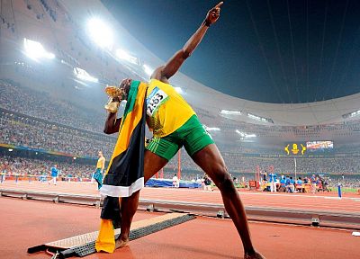 sports, Olympics, Usain Bolt - desktop wallpaper