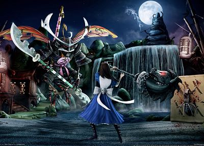 video games, Alice, Alice: Madness Returns, Alice (Wonderland) - duplicate desktop wallpaper