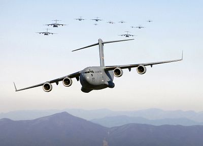 Hercules, United States Air Force, C-17 Globemaster, fleet - duplicate desktop wallpaper