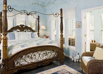room, beds, window blinds, interior design - desktop wallpaper