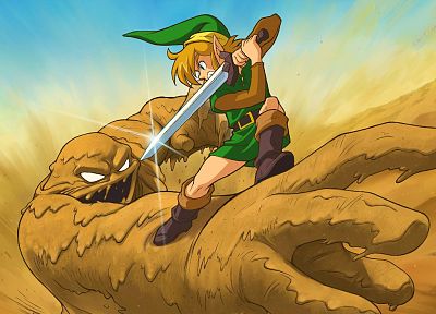 Link, fight, The Legend of Zelda - random desktop wallpaper