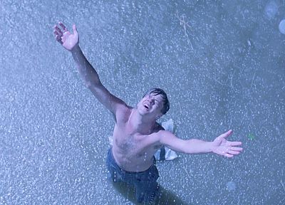 freedom, rain, The Shawshank Redemption, Tim Robbins - random desktop wallpaper