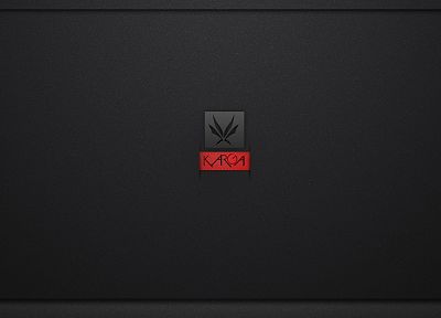 black, logos, karga - random desktop wallpaper