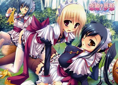 Koihime Musou, anime girls - desktop wallpaper