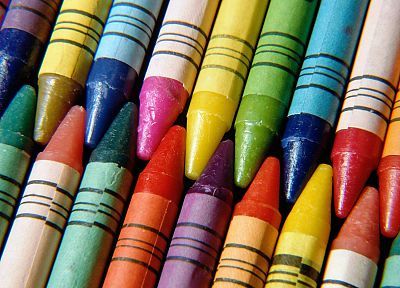 crayons - desktop wallpaper