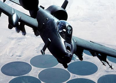 aircraft, military, planes, A-10 Thunderbolt II - random desktop wallpaper