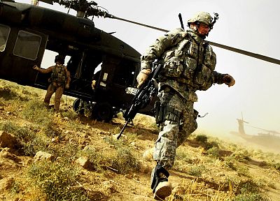 soldiers, army, military, helicopters, vehicles - related desktop wallpaper