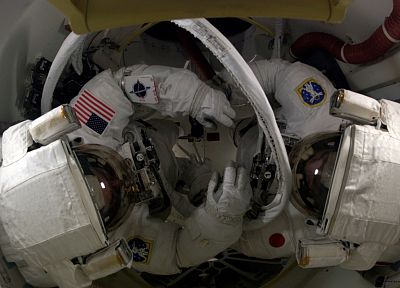 NASA, astronauts - desktop wallpaper