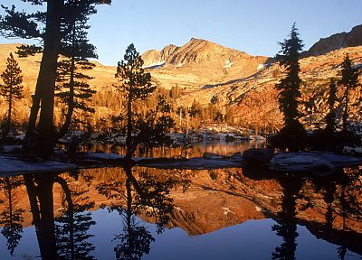 California, dusk, National Park, Yosemite National Park - desktop wallpaper