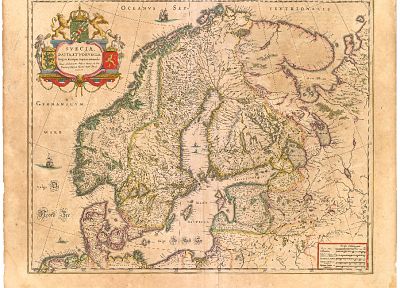 Sweden, Norway, maps, cartography, Scandinavia - random desktop wallpaper