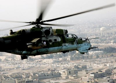 aircraft, military, helicopters, hind, vehicles, Mi-24 - related desktop wallpaper