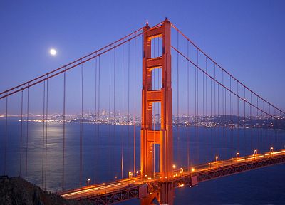 architecture, bridges, San Francisco - random desktop wallpaper