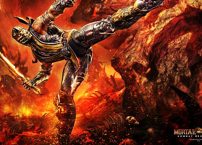 video games, Mortal Kombat - duplicate desktop wallpaper