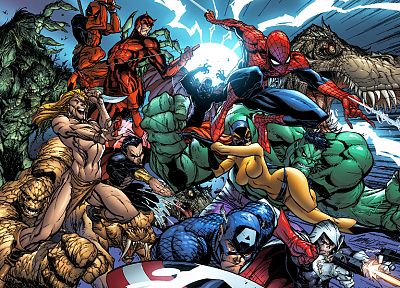 Marvel Comics, J. Scott Campbell - newest desktop wallpaper
