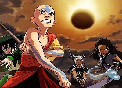 Avatar: The Last Airbender, Toph, Nickelodeon, Aang, Katara, Sokka - random desktop wallpaper