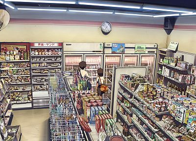 Makoto Shinkai, 5 Centimeters Per Second, groceries - random desktop wallpaper