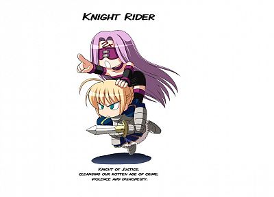 Fate/Stay Night, Saber, Rider (Fate/Stay Night), Fate series - related desktop wallpaper