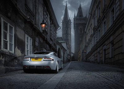 cars, gray, silver, Aston Martin DBS, DBS, Aston Martin - related desktop wallpaper