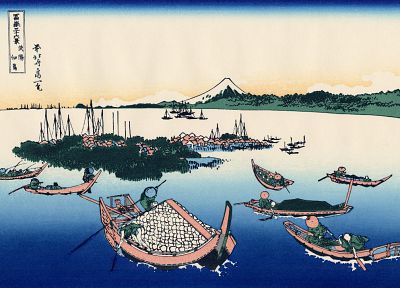 Katsushika Hokusai, Thirty-six Views of Mount Fuji - random desktop wallpaper