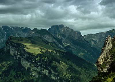 mountains, landscapes, forests - random desktop wallpaper