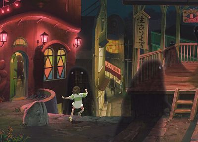 movies, studio, Spirited Away, Studio Ghibli - duplicate desktop wallpaper