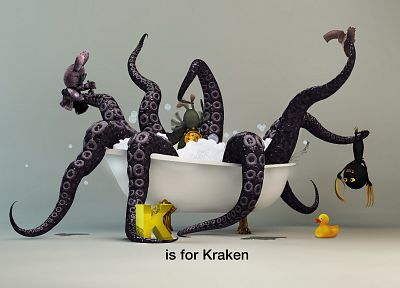 Kraken - random desktop wallpaper