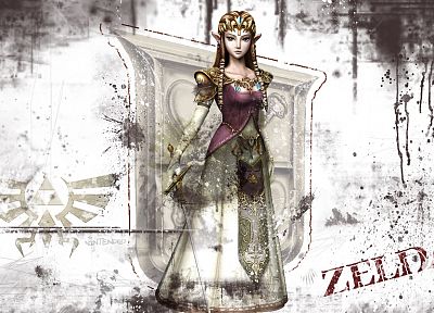 The Legend of Zelda, Princess Zelda - random desktop wallpaper