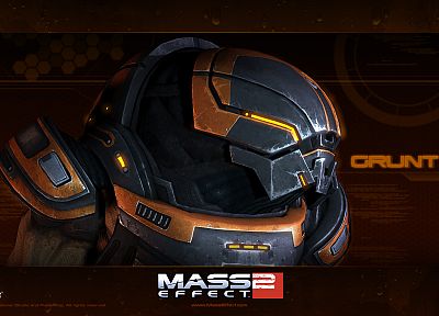 video games, grunt, Mass Effect 2 - related desktop wallpaper