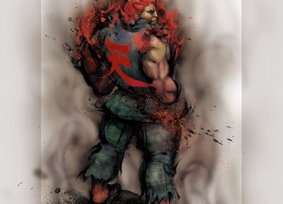 Street Fighter, Akuma - random desktop wallpaper