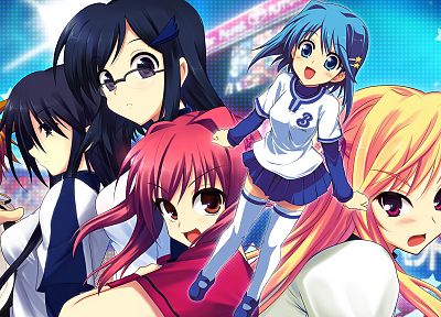 anime girls - random desktop wallpaper
