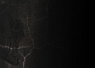 skulls, skull and fire - desktop wallpaper
