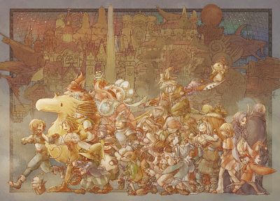 Final Fantasy, Final Fantasy IX - random desktop wallpaper