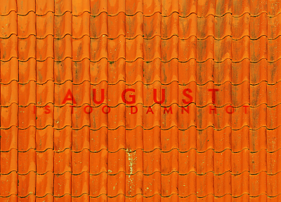 August, rooftops - desktop wallpaper