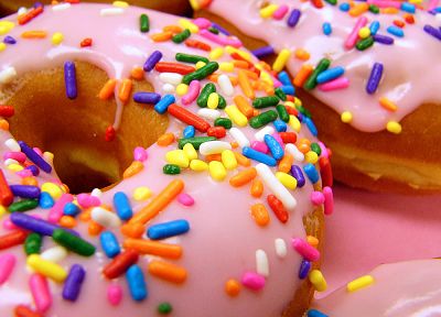 sweets (candies), donuts - random desktop wallpaper