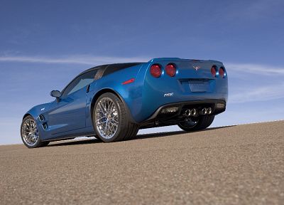 cars, roads, Corvette - desktop wallpaper