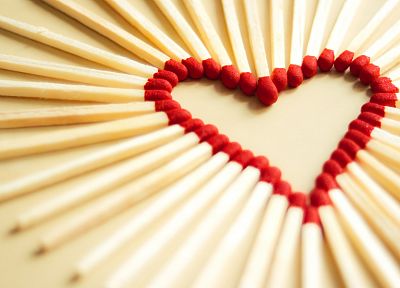 love, match, hearts, creativity, matchsticks - related desktop wallpaper