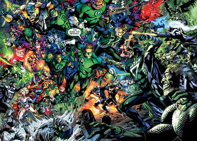 Green Lantern, Blackest Night - random desktop wallpaper