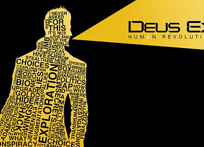 video games, Deus Ex, Deus Ex: Human Revolution - random desktop wallpaper