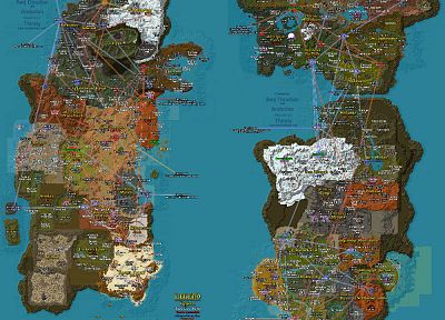 video games, World of Warcraft, maps - related desktop wallpaper