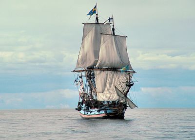 sail ship - desktop wallpaper