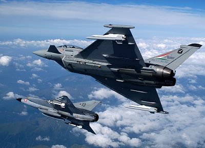 aircraft, Eurofighter Typhoon, planes - desktop wallpaper