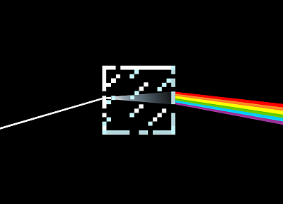 Pink Floyd, Minecraft, The Dark Side Of The Moon - random desktop wallpaper