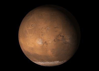 outer space, planets, Mars - desktop wallpaper