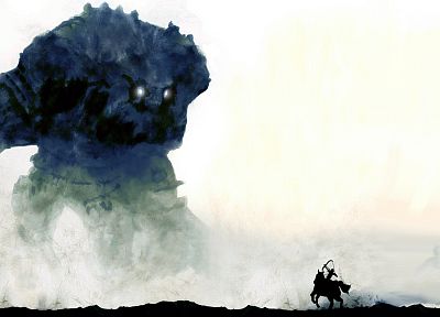 video games, Shadow of the Colossus - duplicate desktop wallpaper